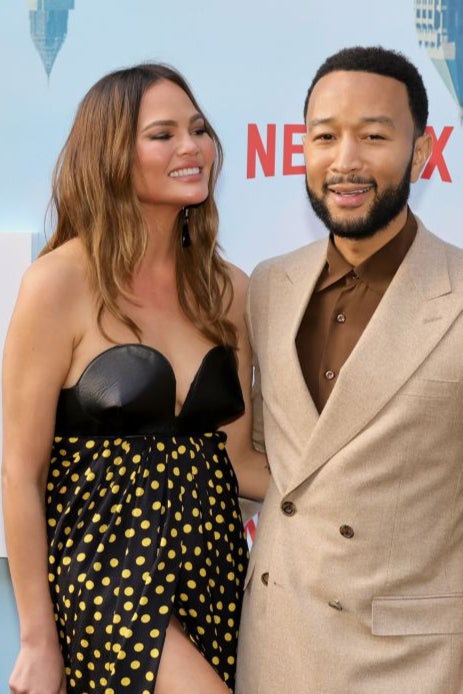 Legend and Chrissy Teigen at an event earlier this year