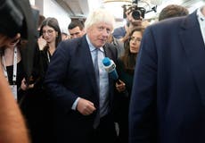 Boris Johnson meets Zelensky in Ukraine as Putin threatens war with the West