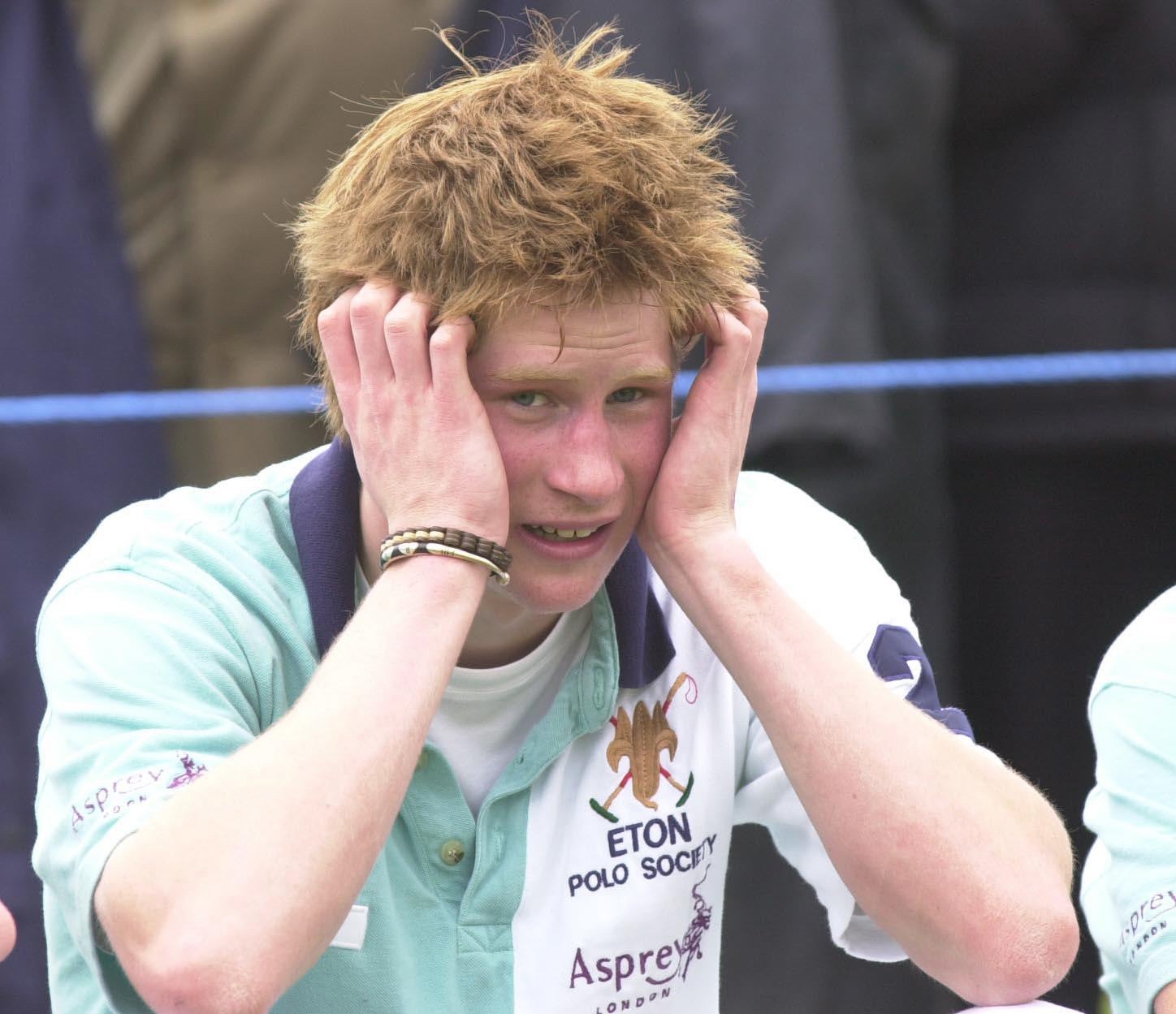 Prince Harry, pictured during his time at Eton, has previously said he was not planning on sending Archie to the prestigious school