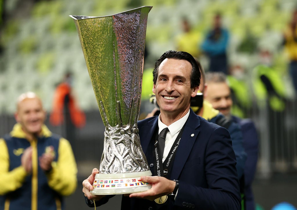 Emery won the Europa League with Sevilla and Villarreal