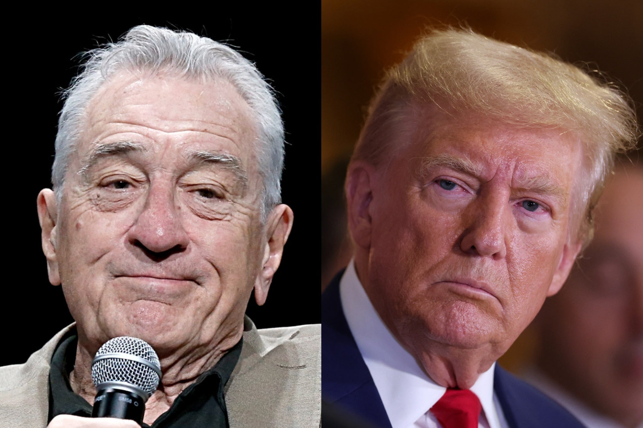 Robert De Niro e Donald Trump