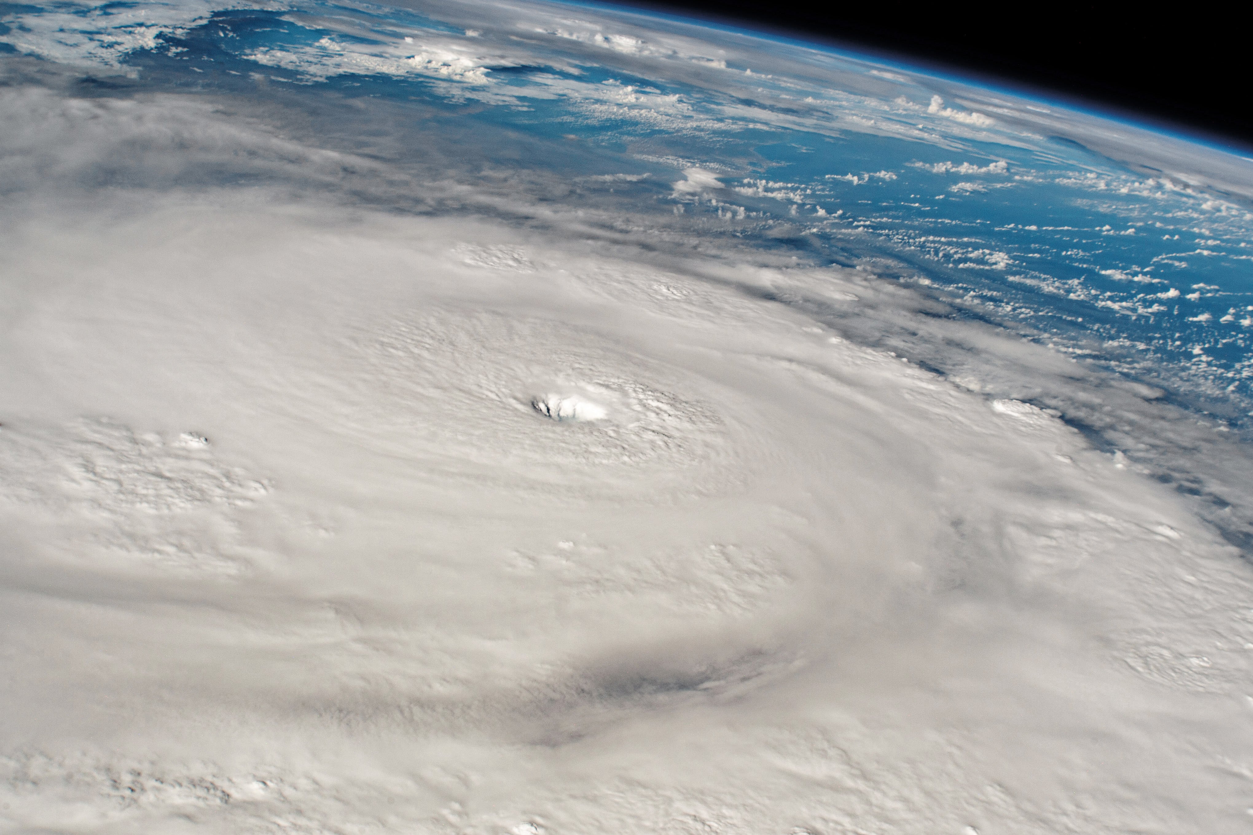 Hurricane Beryl, seen in this satellite image, swirls over the Atlantic Ocean on July 2, 2024. The storm rapidly intensified, becoming a Category 5 hurricane. Warm ocean temperatures helped to fuel the storm. Thanks to climate change,, storms are expected to strengthen in intensity