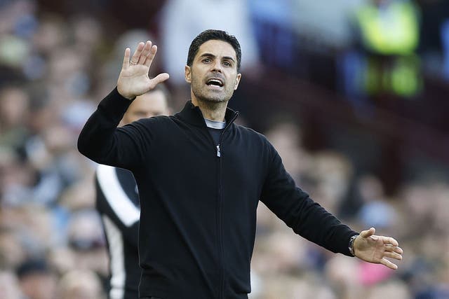 Arsenal manager Mikel Arteta is confident his side can get the upper hand over Tottenham (Nigel French/PA)