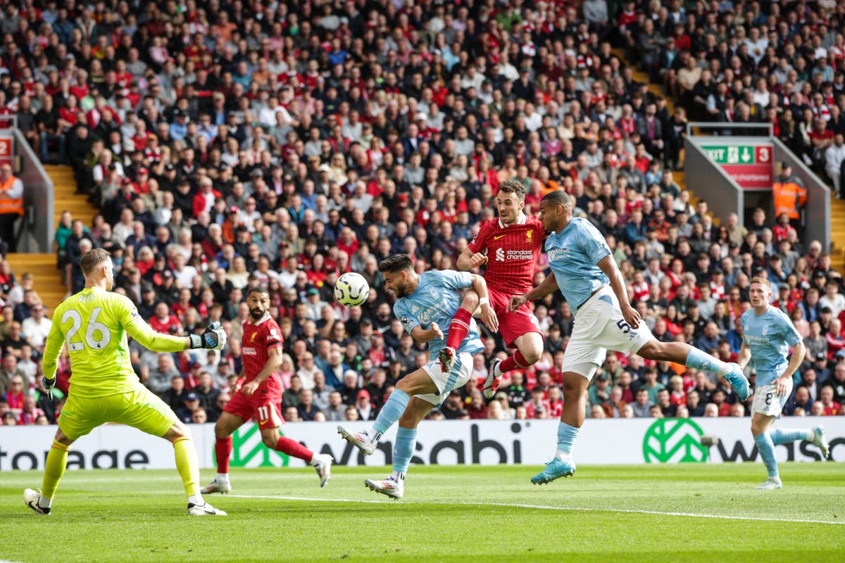 Liverpool vs Nottingham Forest LIVE: Latest Premier League updates