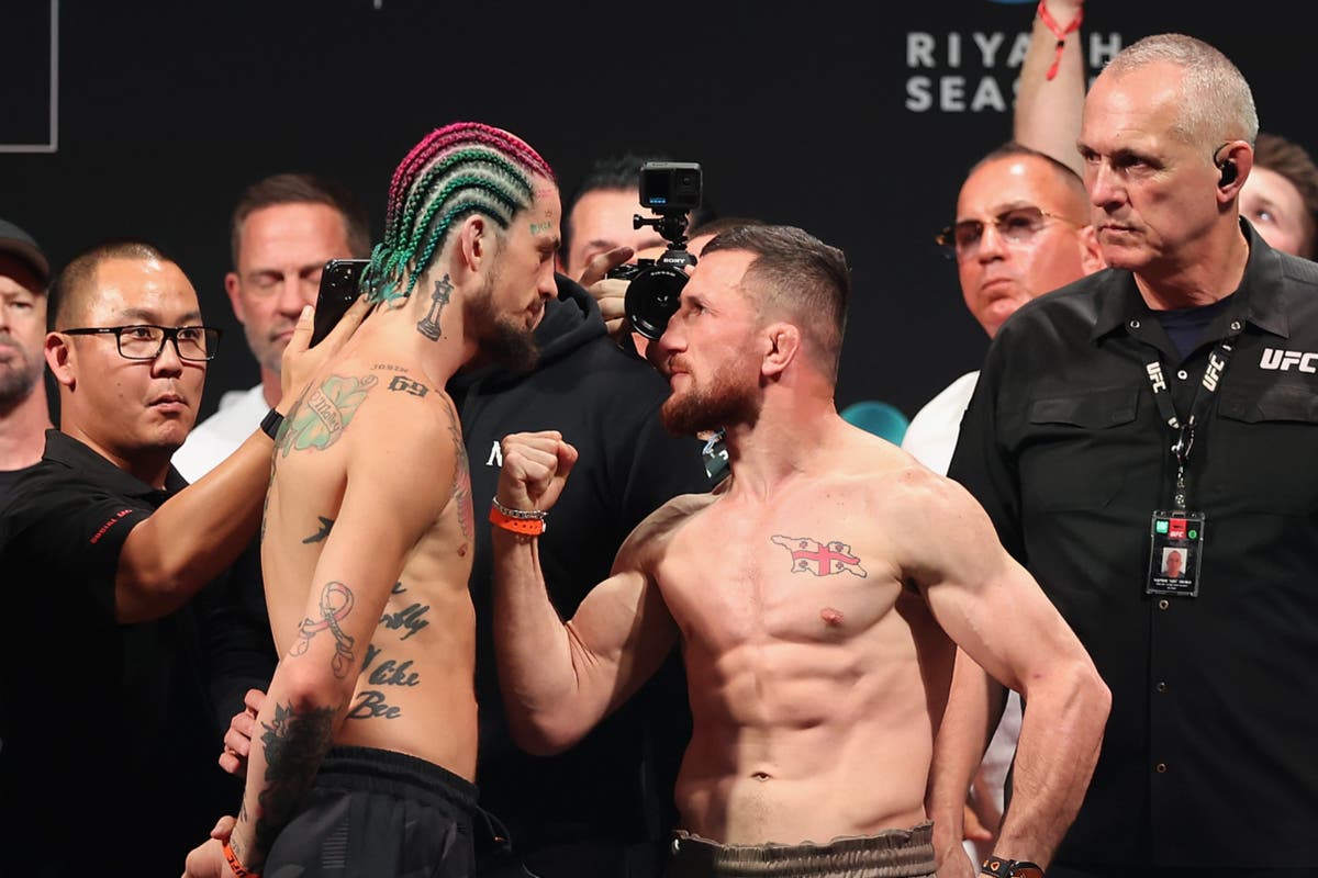 UFC 306 Riyadh Season: Sean O’Malley vs Merab Dvalishvili fight updates and results – live