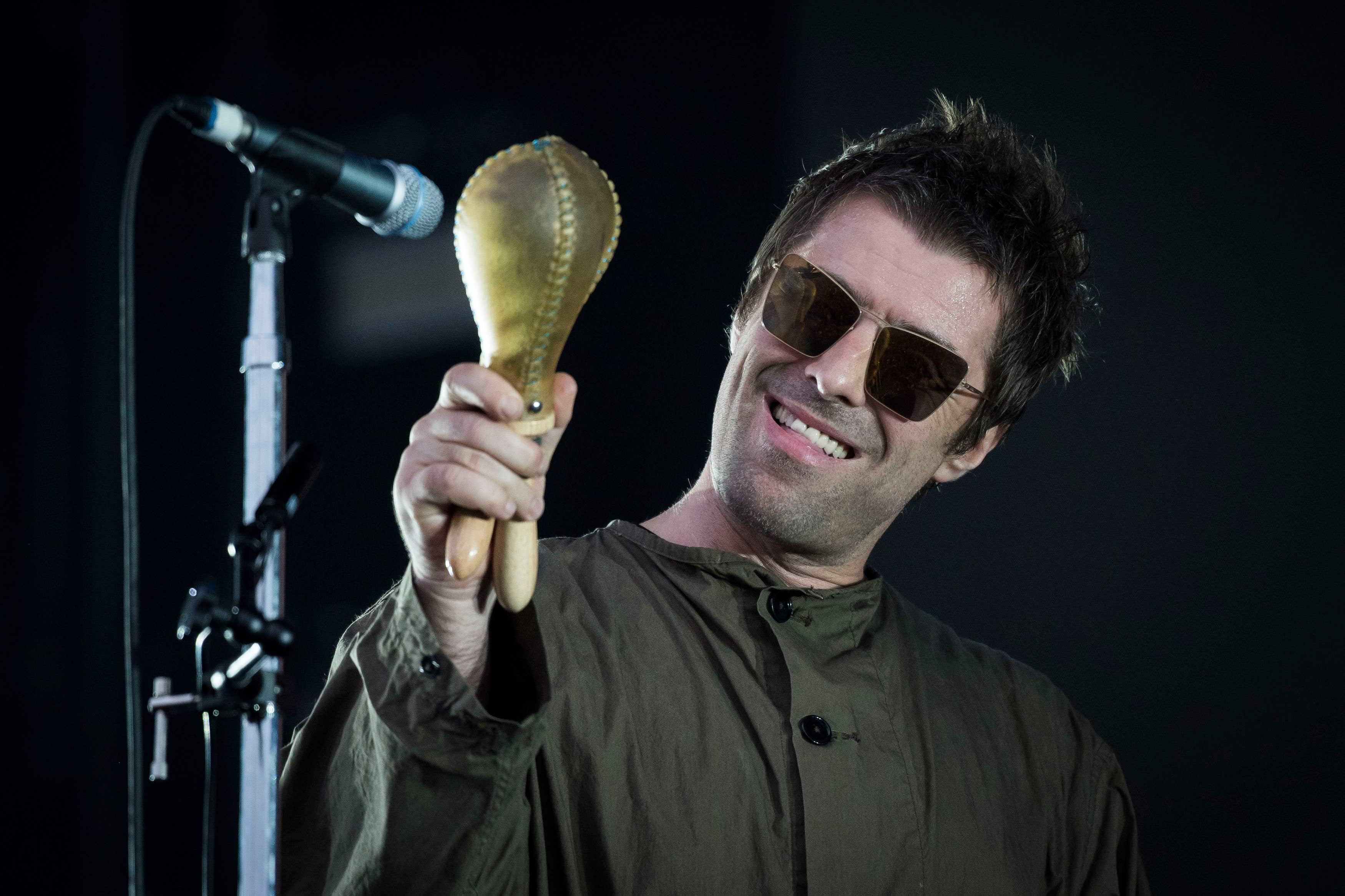 Liam Gallagher, nella foto, che ha riformato gli Oasis con suo fratello Noel Gallagher per gli spettacoli degli Oasis nel 2025 (David Jensen/PA)