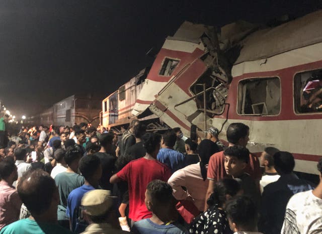 Egypt Tain Crash