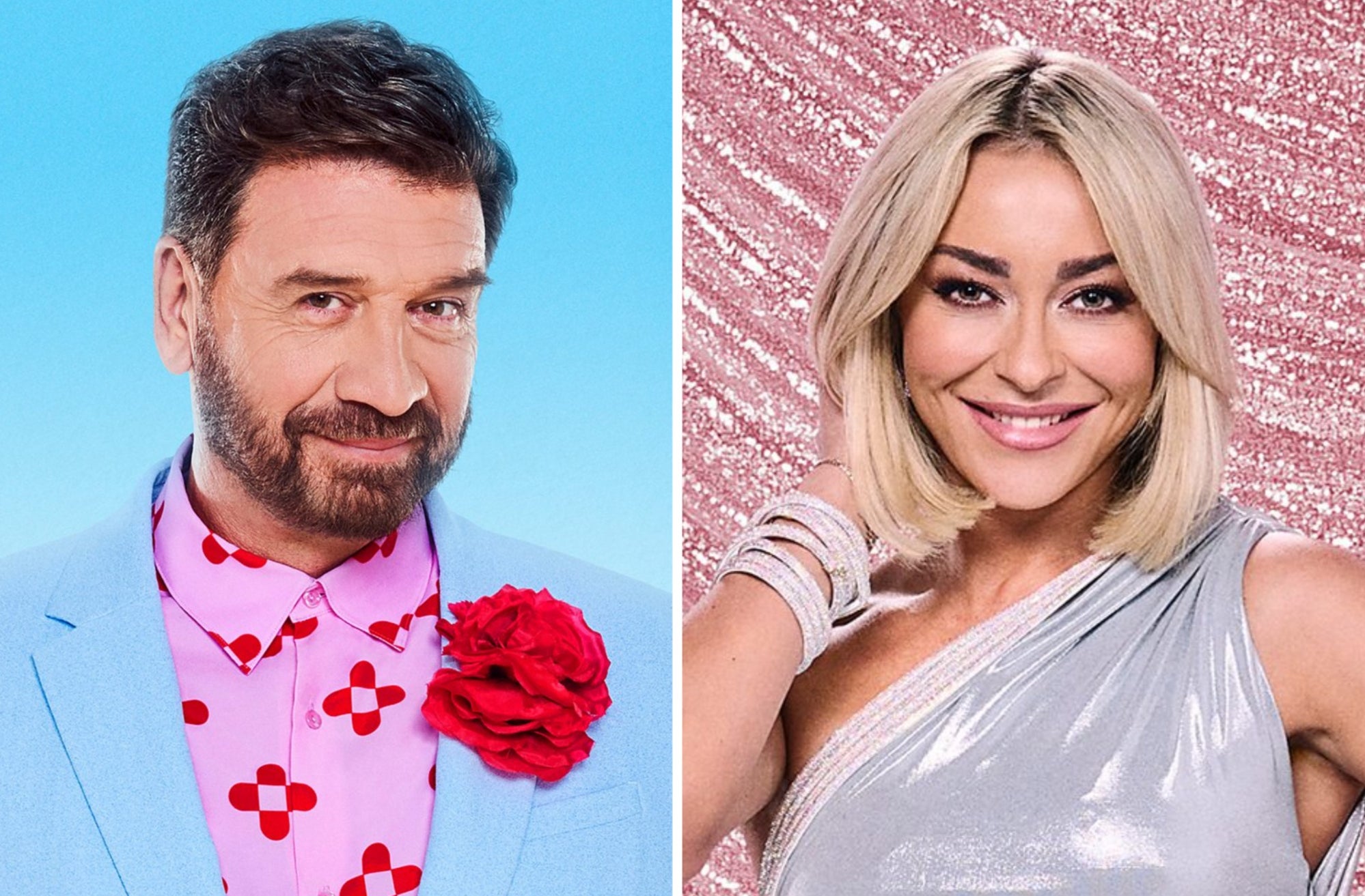 Nick Knowles está dançando com Luba Mushtuk