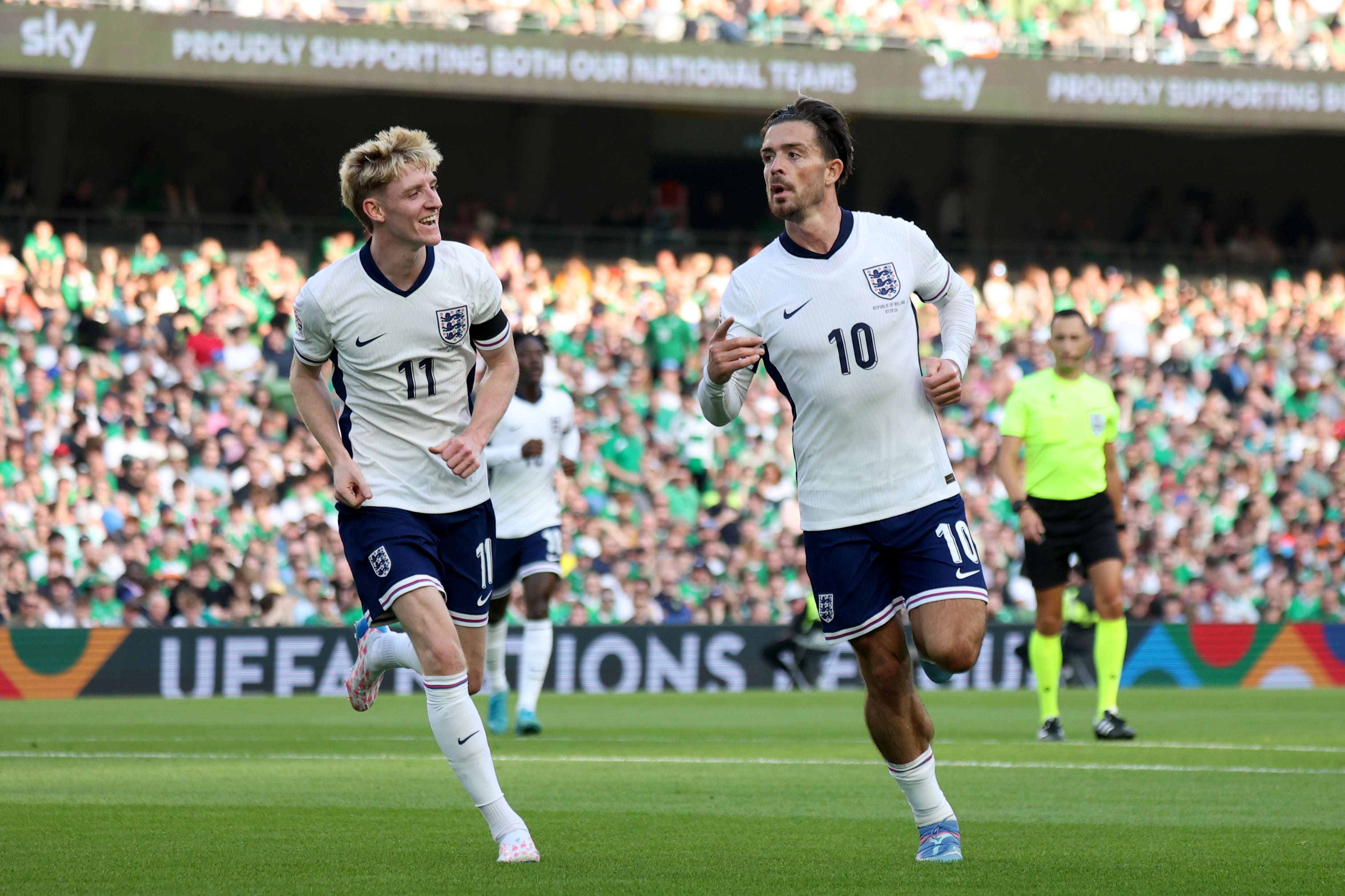 Eddie Howe has urged England international Anthony Gordon (left) to make the most of the chances which come his way (Evan Treacy/PA)