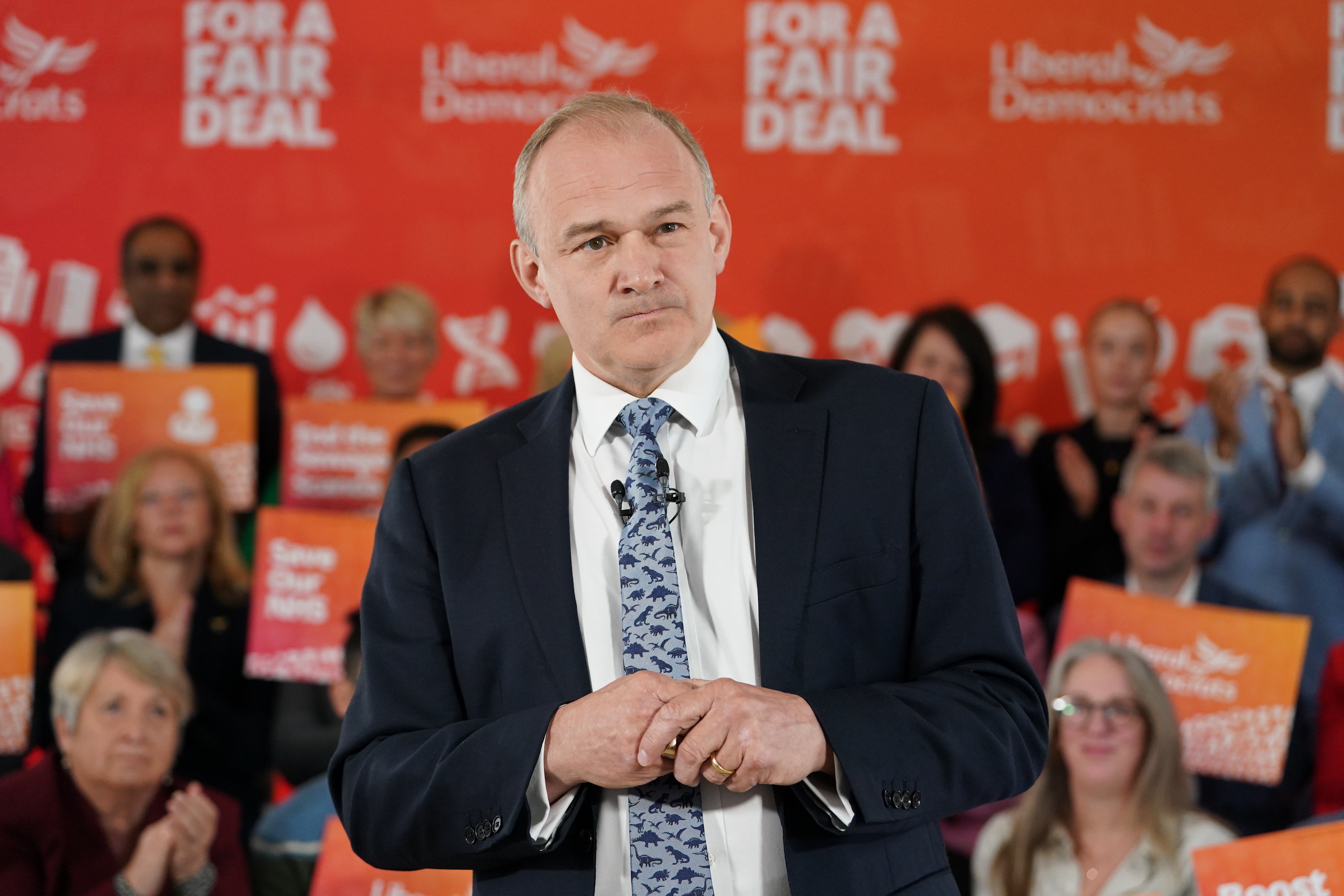 Sir Ed Davey said the focus of improving the NHS should be on social care