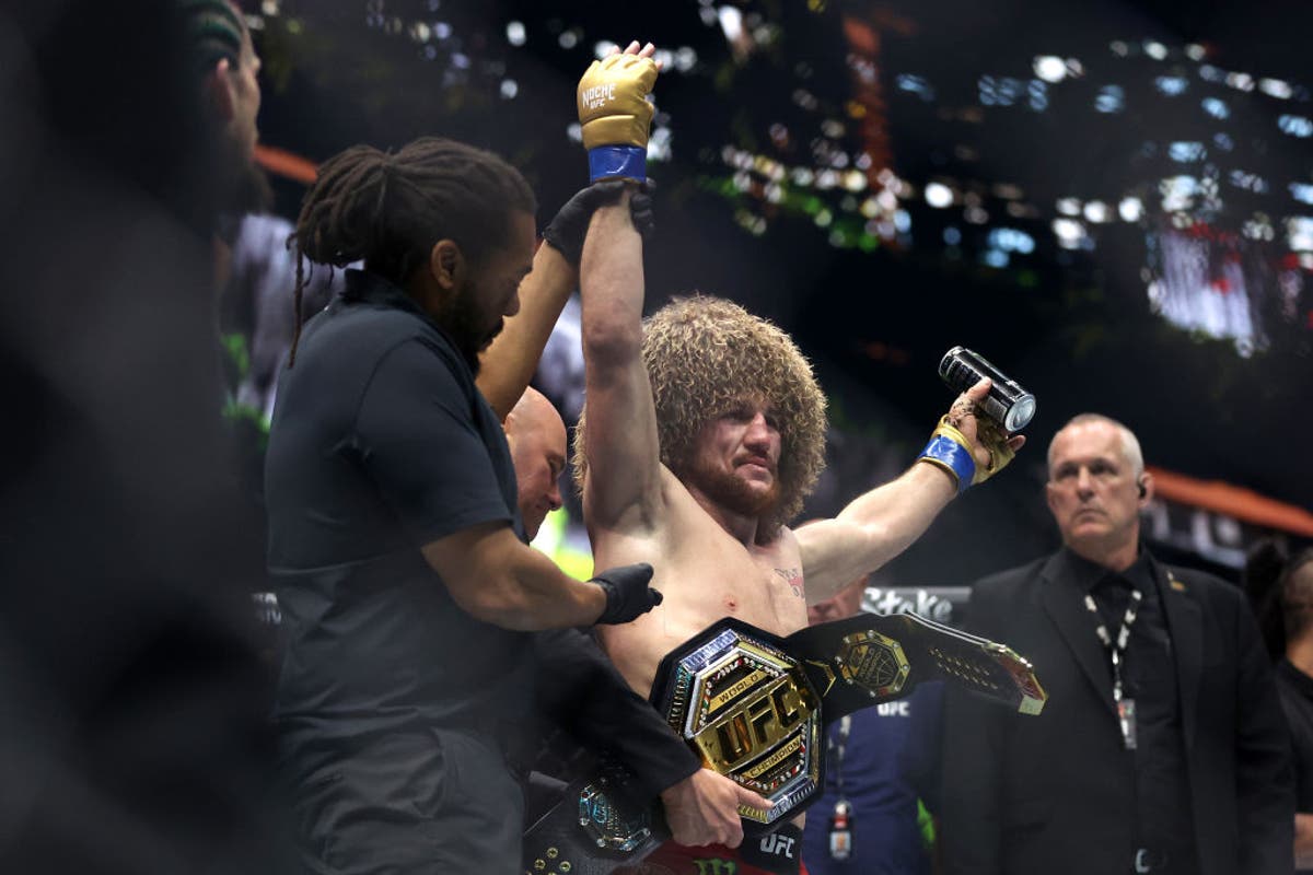 Merab Dvalishvili defeats Sean O’Malley to claim bantamweight crown at UFC 306