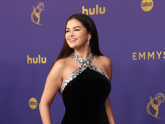 <p>Selena Gomez attends the 76th Primetime Emmy Awards at Peacock Theater on 15 September 2024 in Los Angeles, California</p>