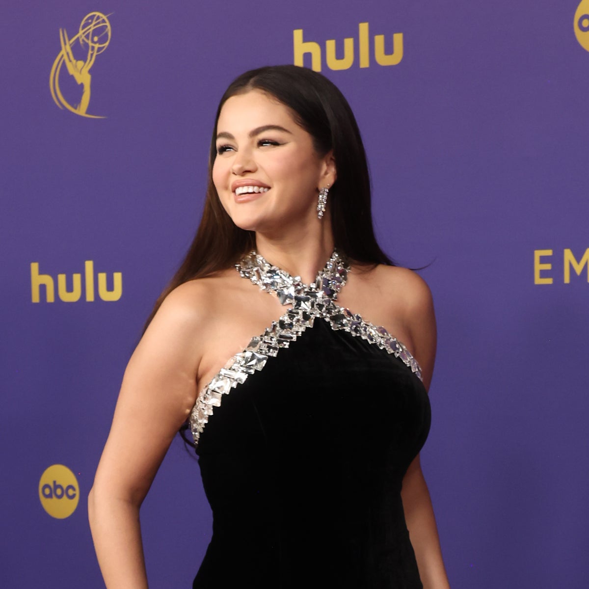 Selena Gomez stuns in black Ralph Lauren gown at the 2024 Emmy Awards | The Independent Selena Gomez stuns in black Ralph Lauren gown at the 2024 Emmy Awards | The Independent