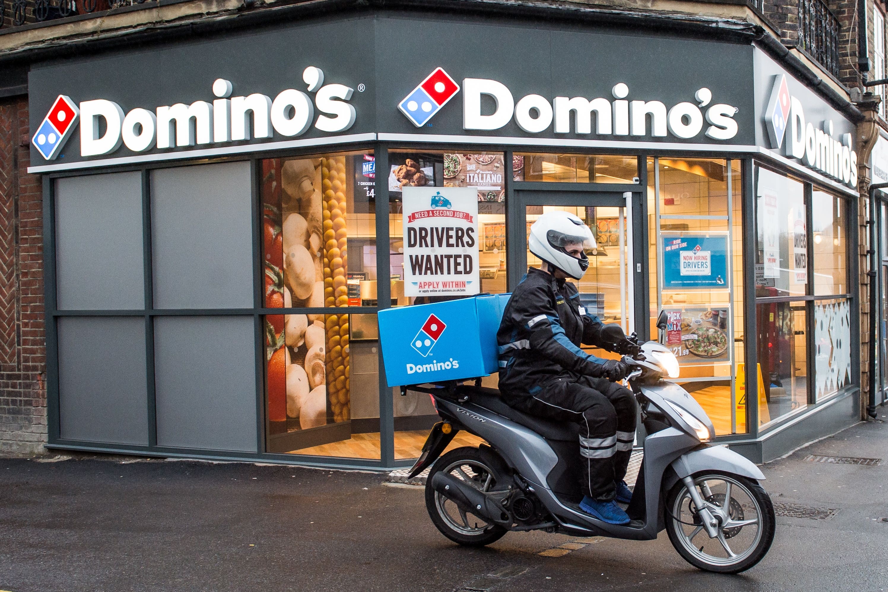 The company said it expected trading to pick up in the latter part of the year (Domino’s/PA)