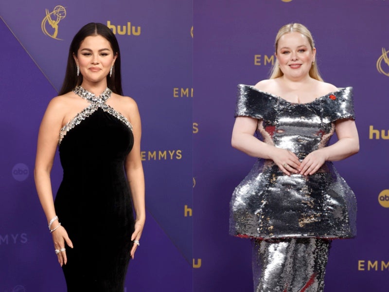 Metallic gowns and classic black dresses were a major fashion trend at the 2024 Emmys