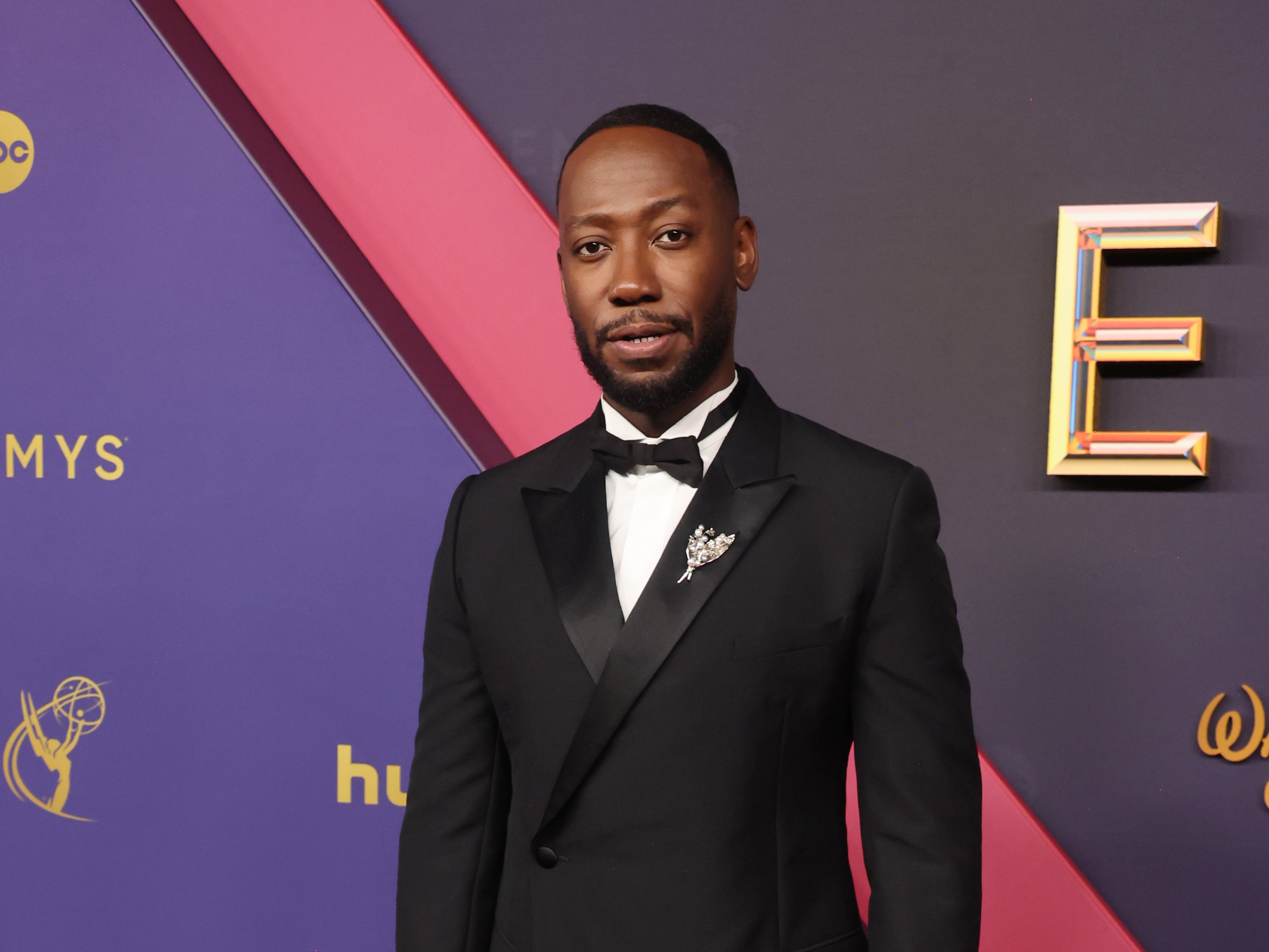 Lamorne Morris attends the 76th Primetime Emmy Awards at Peacock Theater on 15 September 2024 in Los Angeles, California