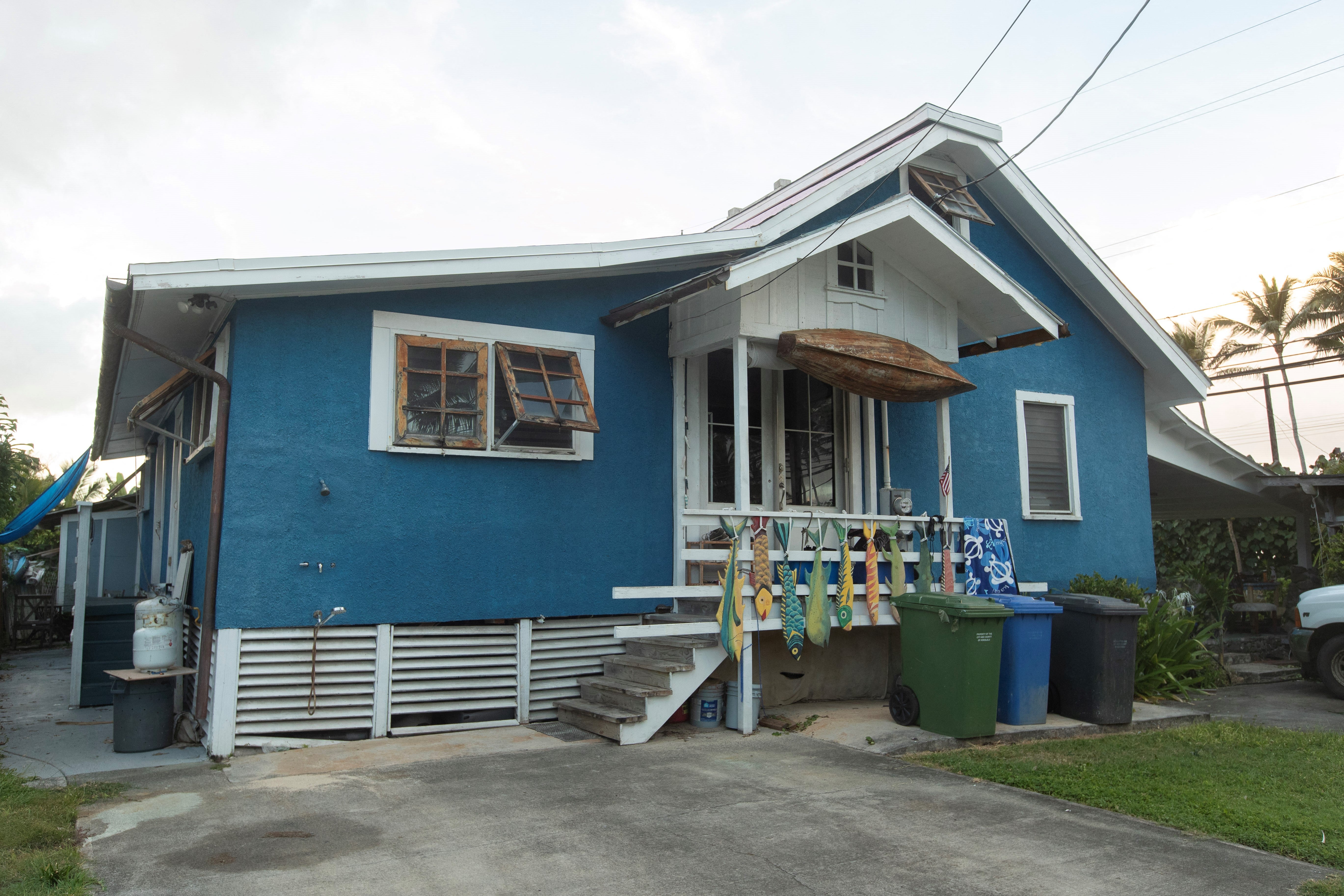 The Hawaiian home of Ryan Wesley Routh, the man arrested in connection with the apparent assesination attempt against former US President Trump