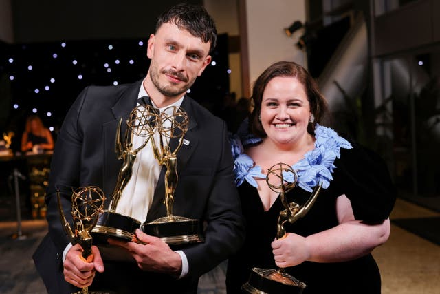 Baby Reindeer’s Richard Gadd and Jessica Gunning took home Emmys (Invision for the Television Academy/AP Content Services)