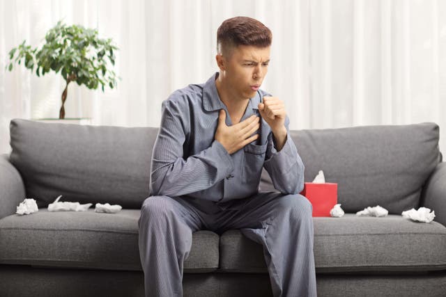 Cover your mouth when coughing to help stop the spread of germs (Alamy/PA)