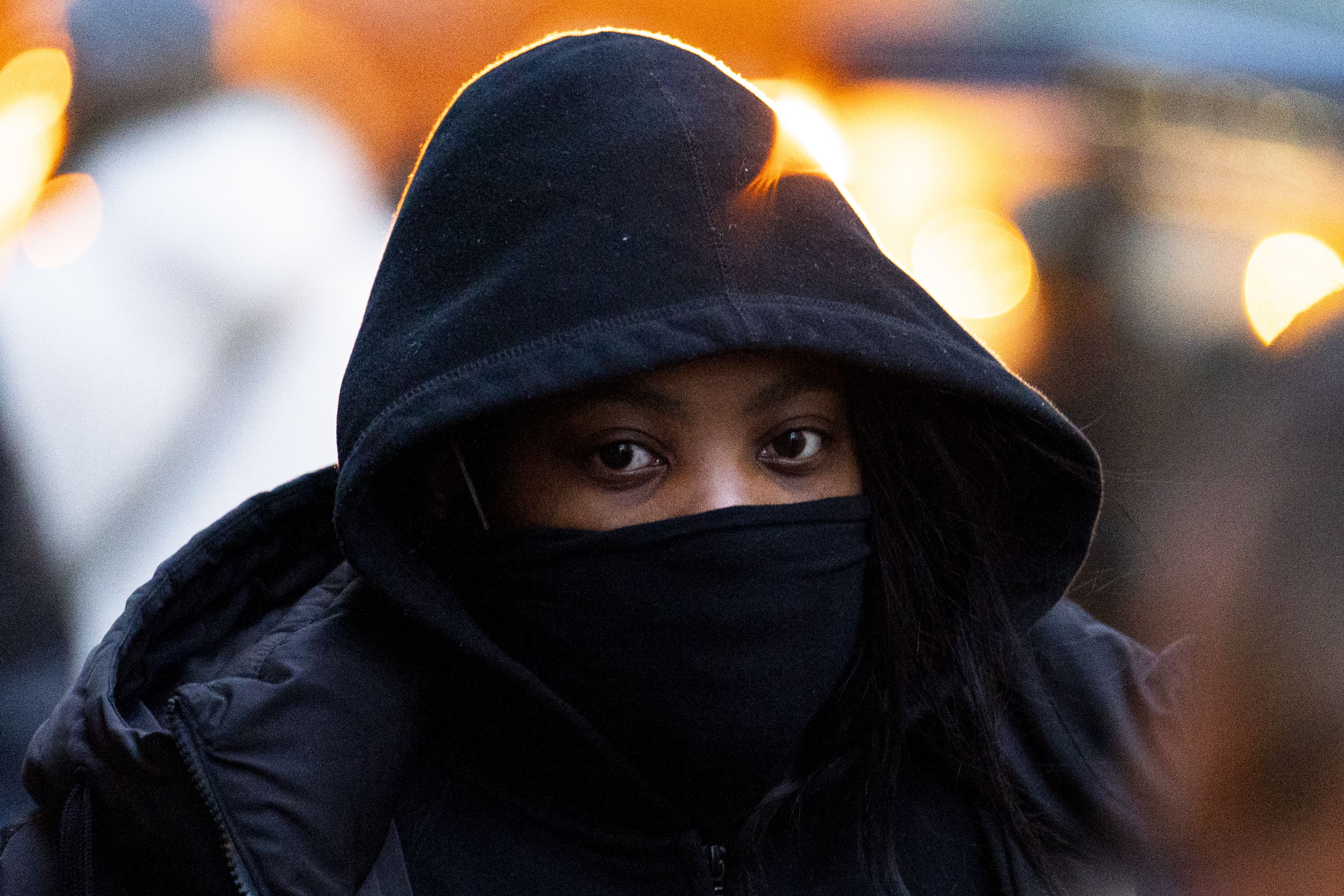 Deveca Rose arrives at the Old Bailey, central London, where she is charged with four counts of manslaughter following the deaths of her two sets of twin sons in a fire in south London in December 2021 (Jordan Pettitt/PA)