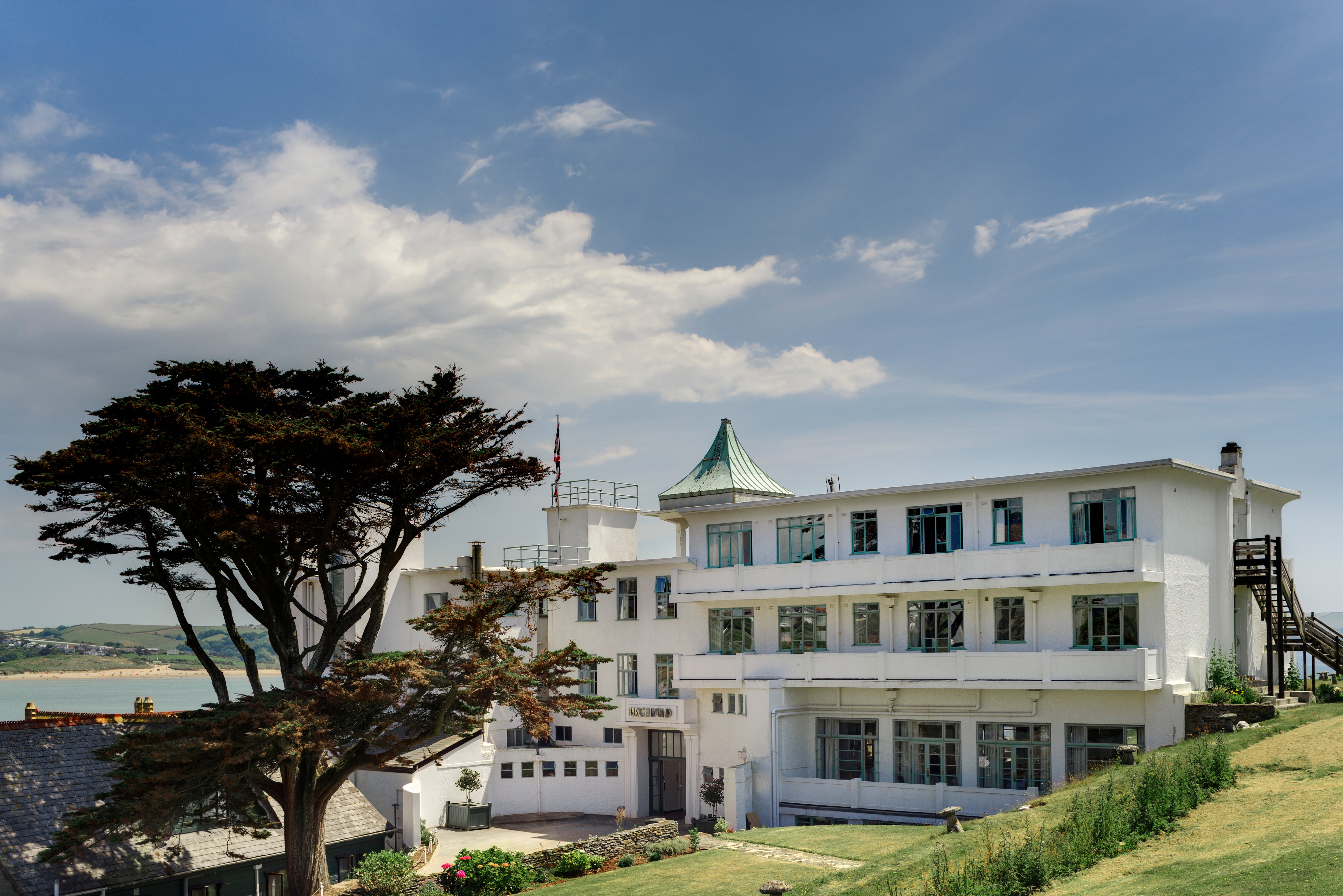 Burgh Island hotel was built in 1929