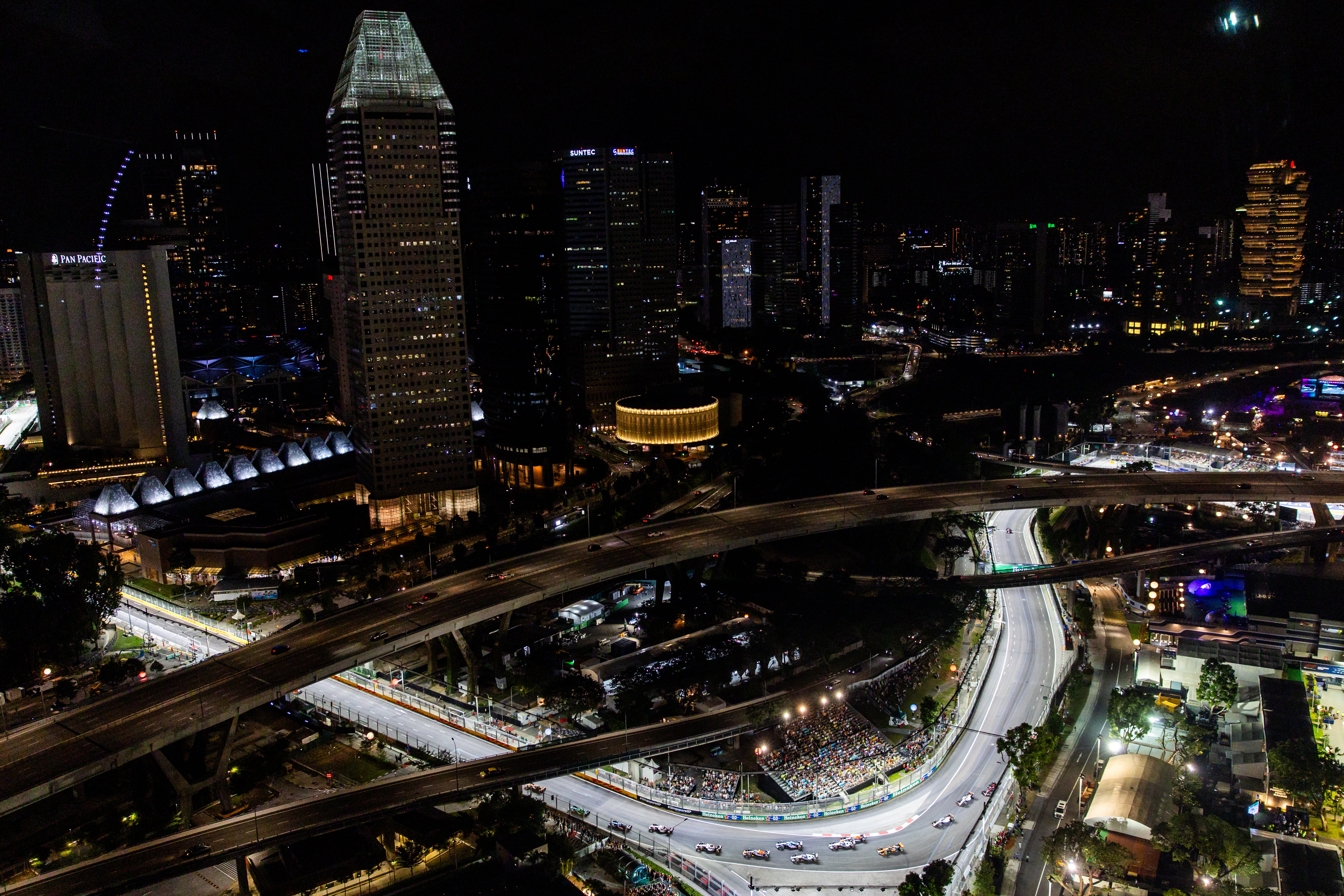 The Marina Bay Street Circuit hosts the Singapore Grand Prix this weekend