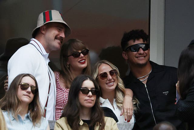 <p>Taylor Swift attends Patrick Mahomes’ birthday party amid Brittany drama</p>