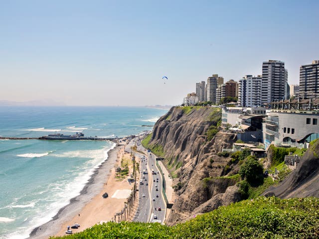 <p>Lima is the only South American capital situated on the Pacific Coast </p>