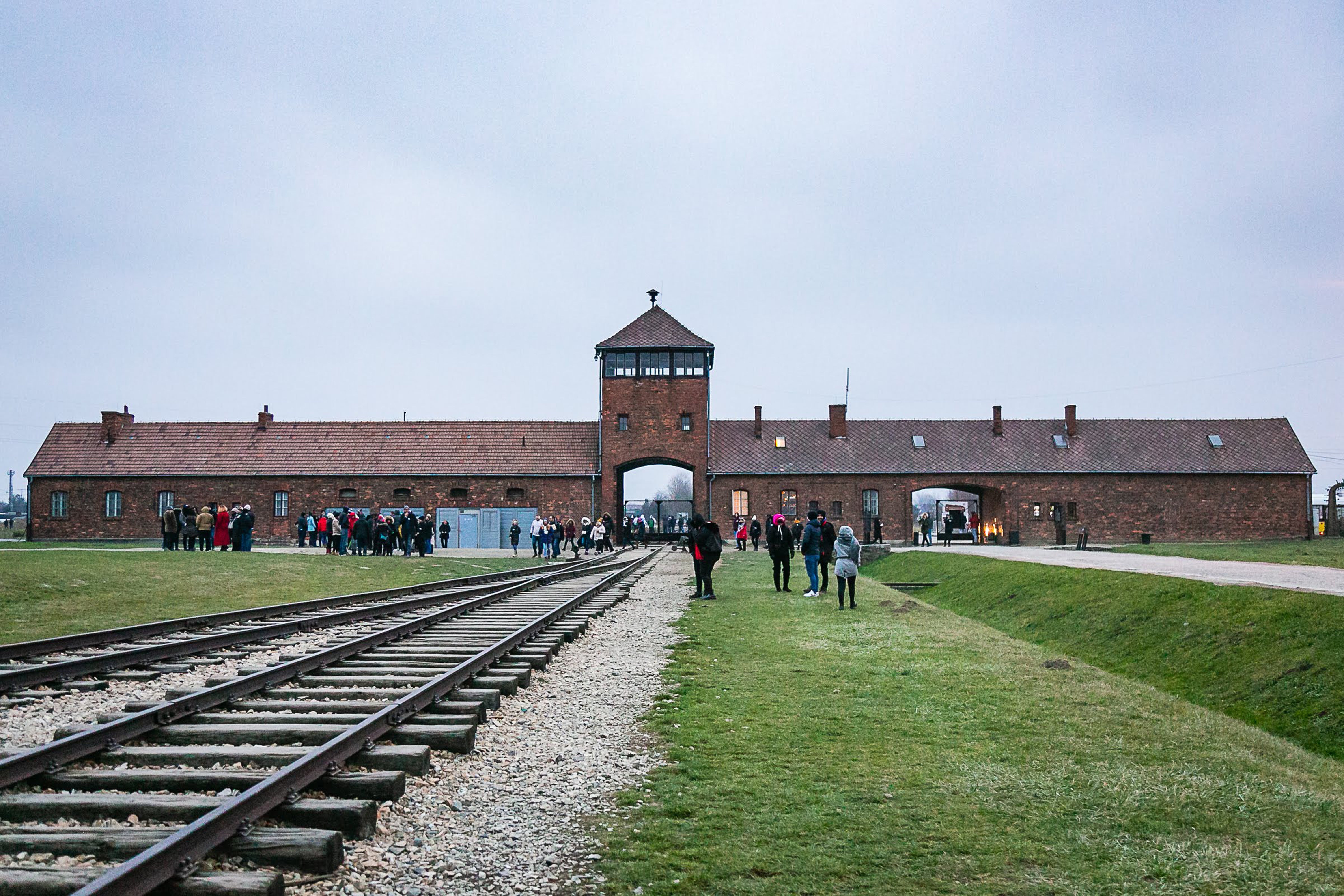 The camp at Auschwitz was set up in occupied Poland during the Second World War to murder European Jews on a huge scale (PA Media)
