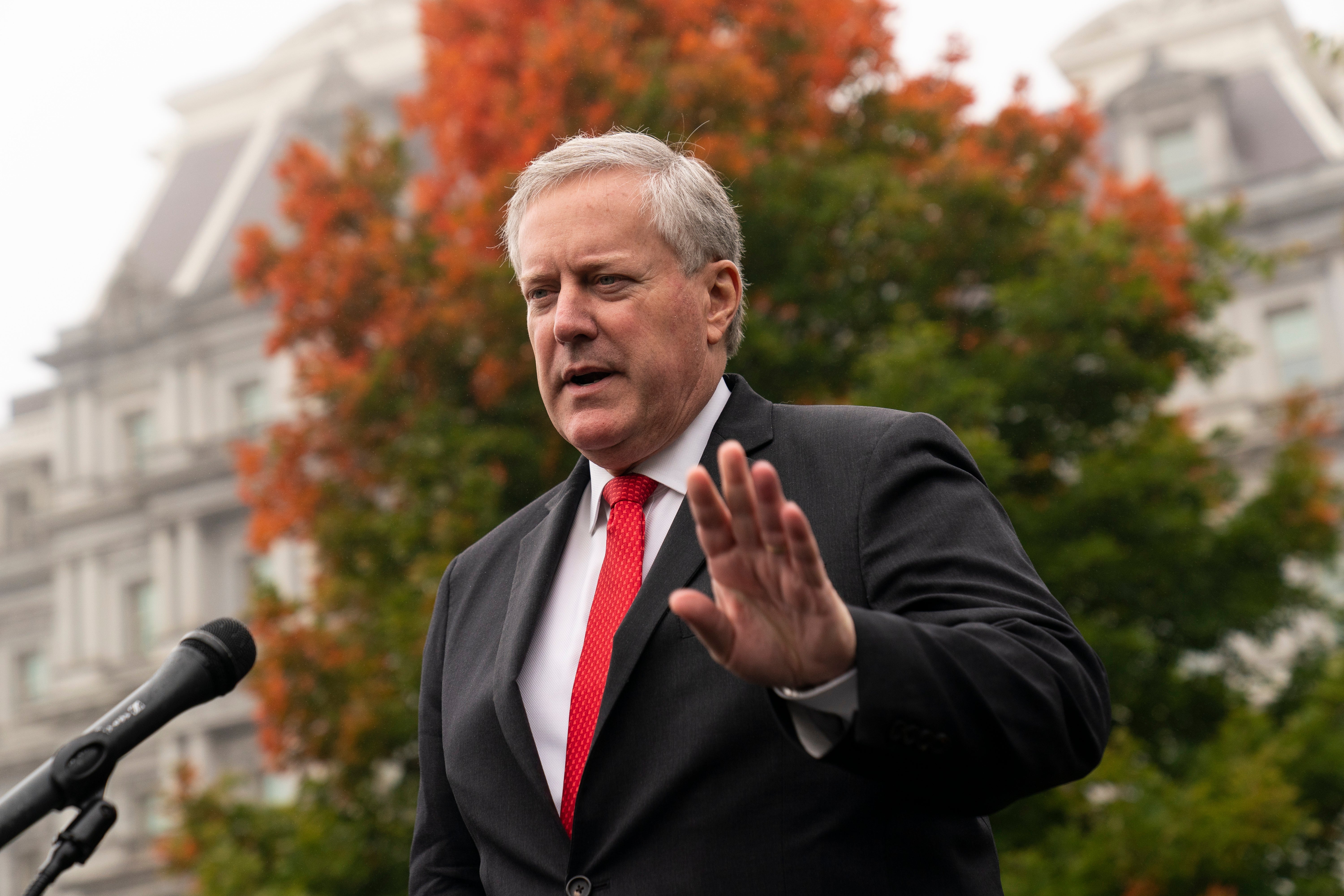 O ex-chefe de gabinete da Casa Branca, Mark Meadows, teve outro revés no tribunal