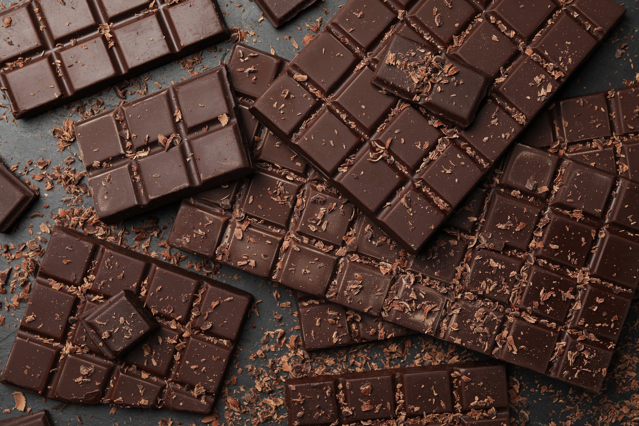 Dark chocolate contains antioxidants that can benefit heart health