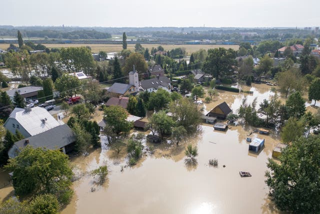 <p>Czech Republic Central Europe Floods</p>