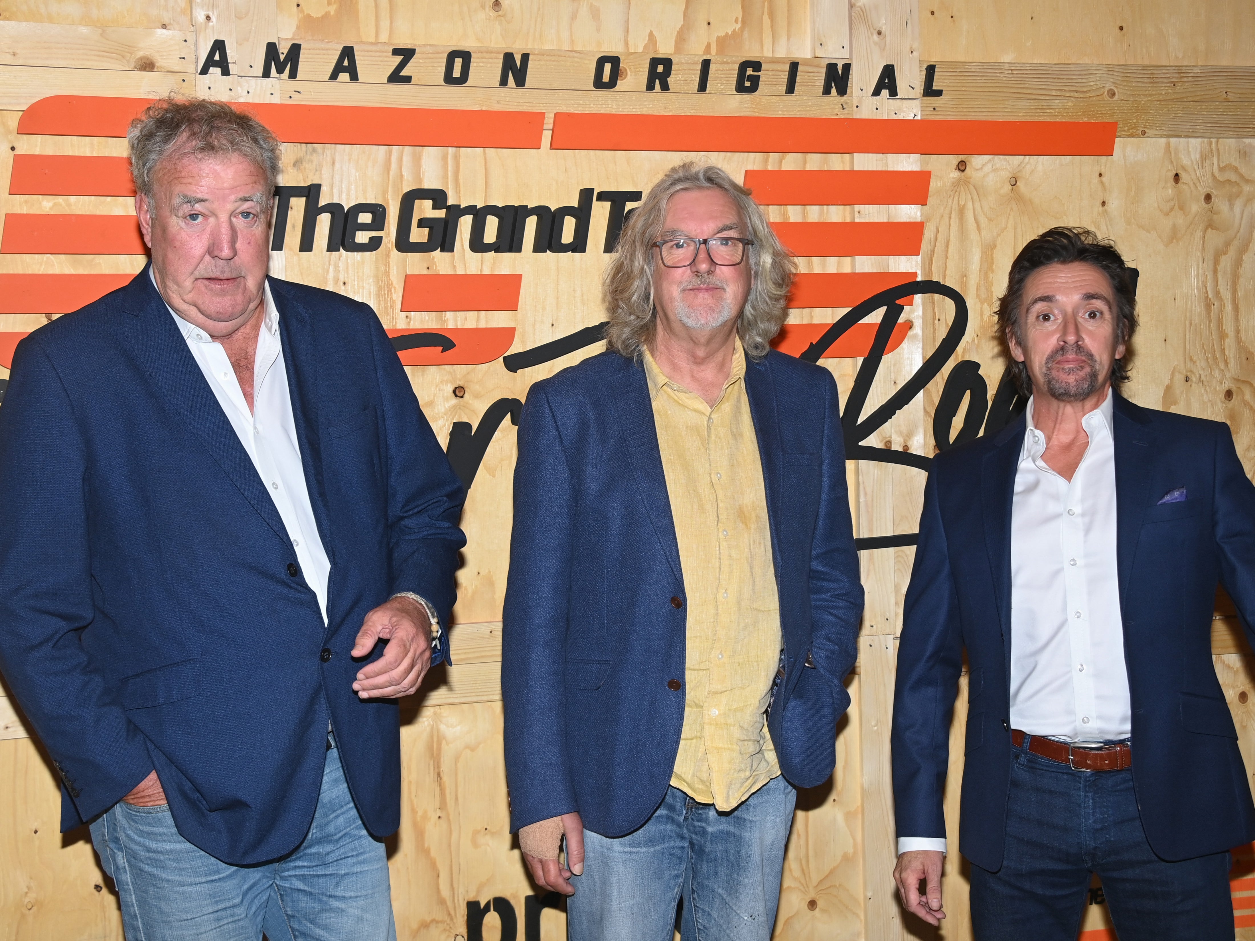 ‘The Grand Tour’ hosts Jeremy Clarkson, James May and Richard Hammond