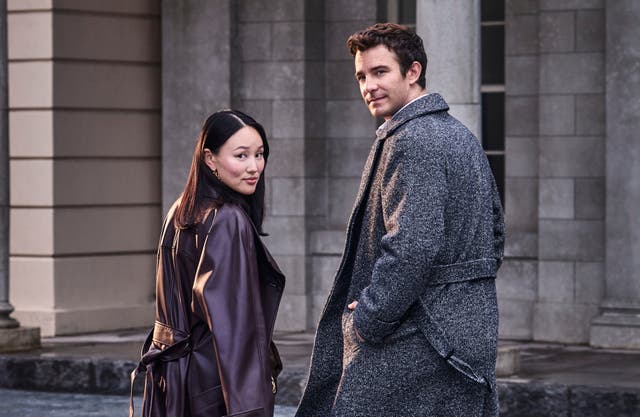 <p>Yerin Ha and Luke Thompson on ‘Bridgerton’ season 4</p>