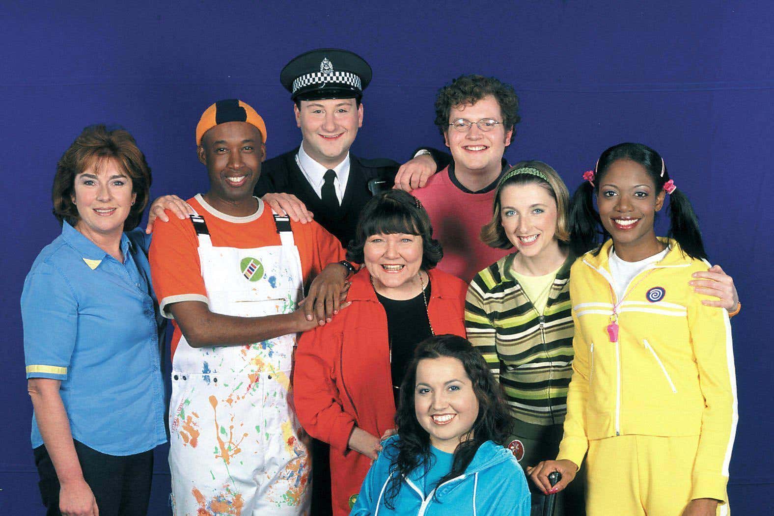 O elenco original de Balamory