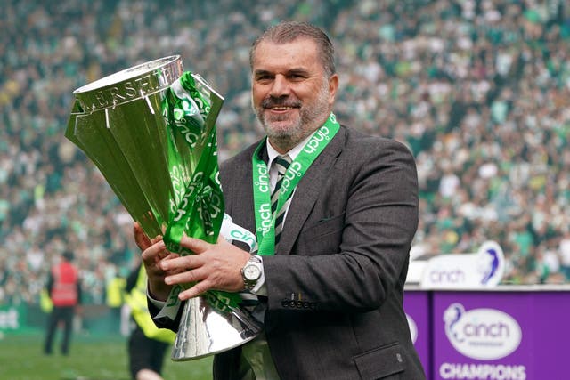 <p>Ange Postecoglou enjoyed success during his previous spell at Celtic</p>