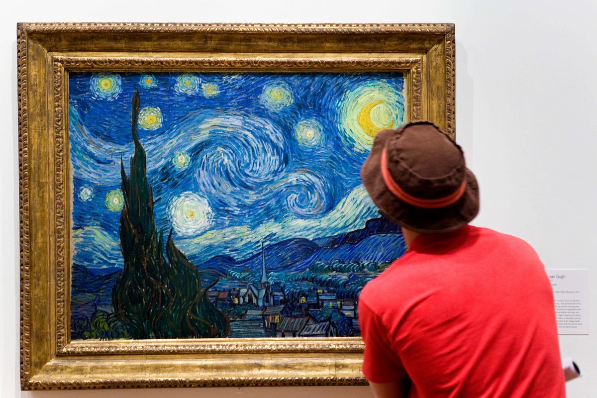 Van Gogh's Starry Night Shows Real-World Turbulence