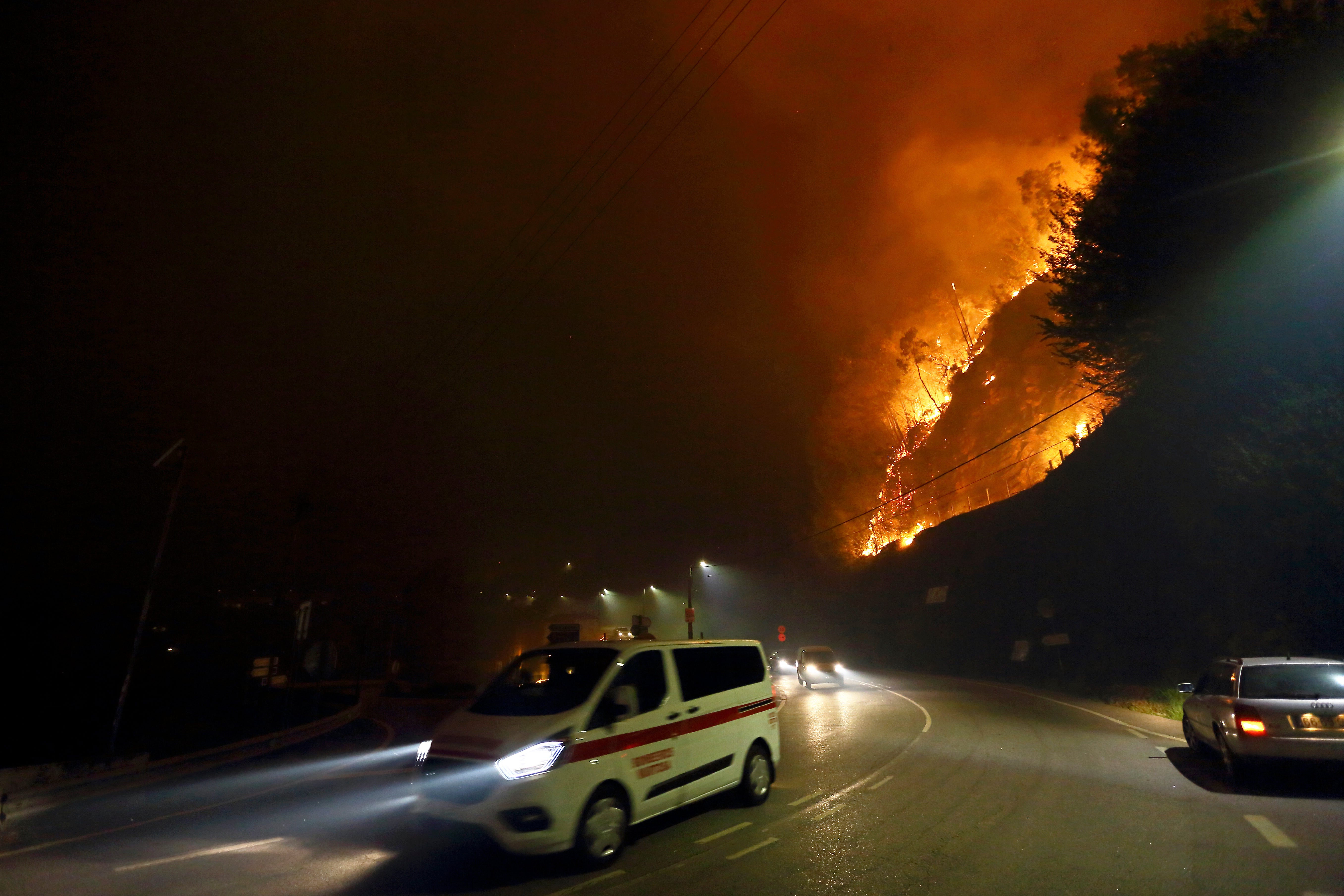 Incendi in Portogallo