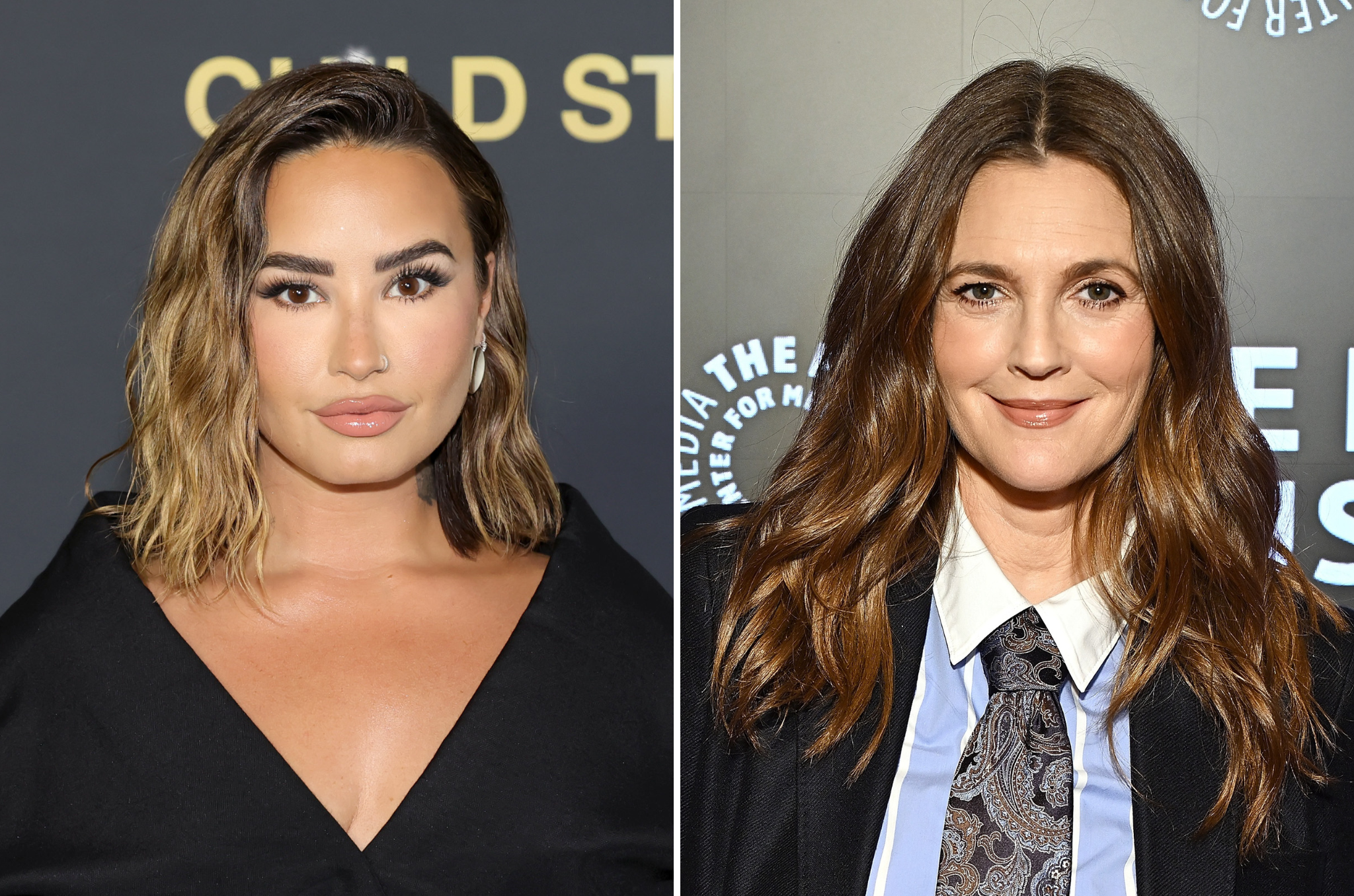 Demi Lovato e Drew Barrymore relembram que receberam ‘substâncias’ durante a infância