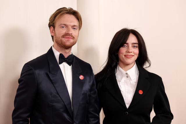 <p>Finneas and Billie Eilish</p>