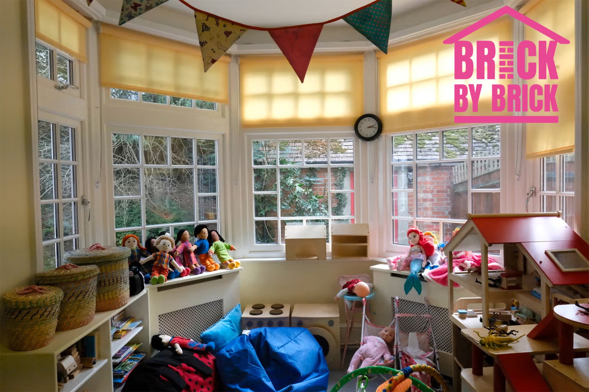 A toy room inside Ms Armstrong’s refuge which has 24/7 staff working to support residents