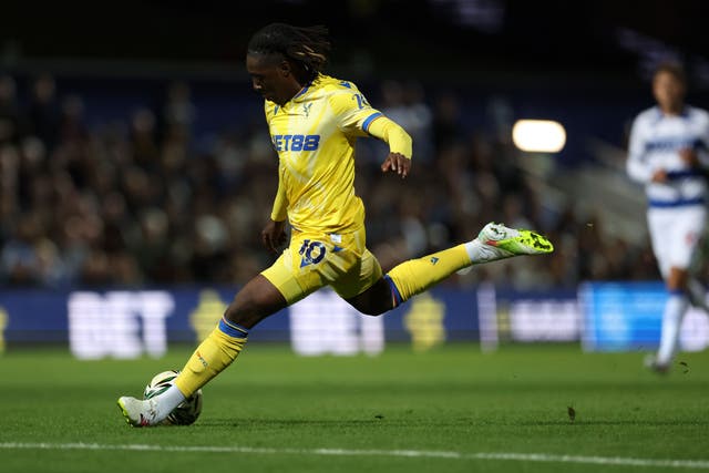 Eberechi Eze starred against his former club QPR (Steven Paston/PA)