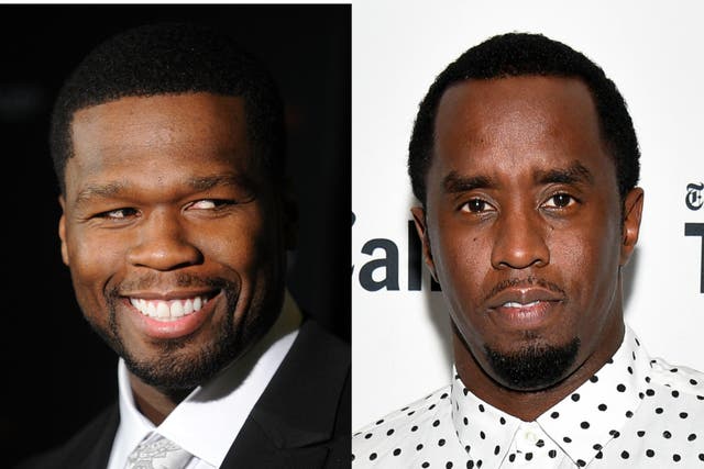 <p>50 Cent y P Diddy</p>