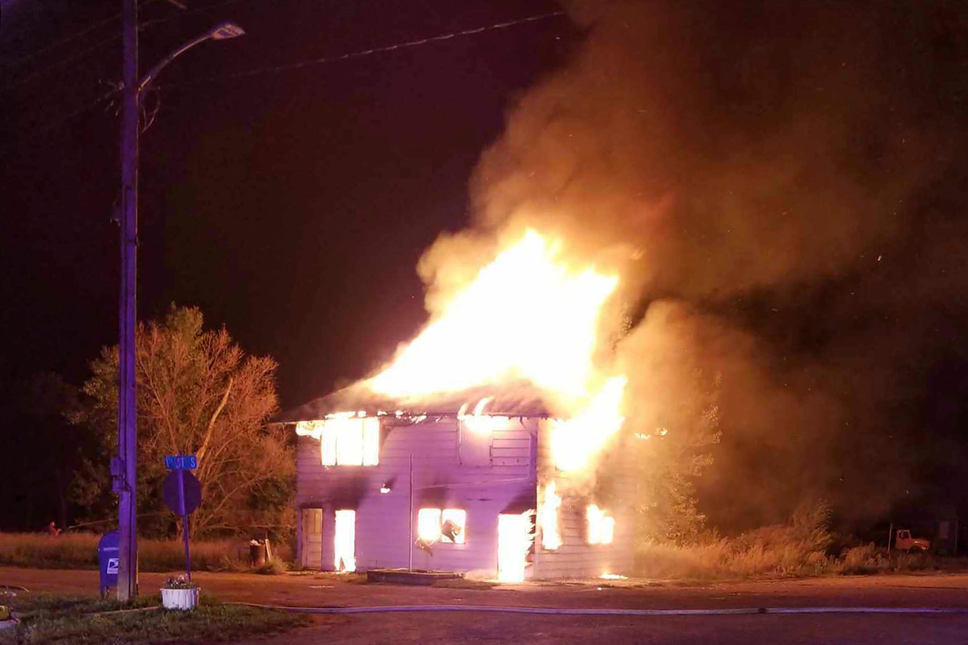 Post Office Fire