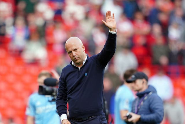 <p>Liverpool manager Arne Slot (Peter Byrne/PA)</p>