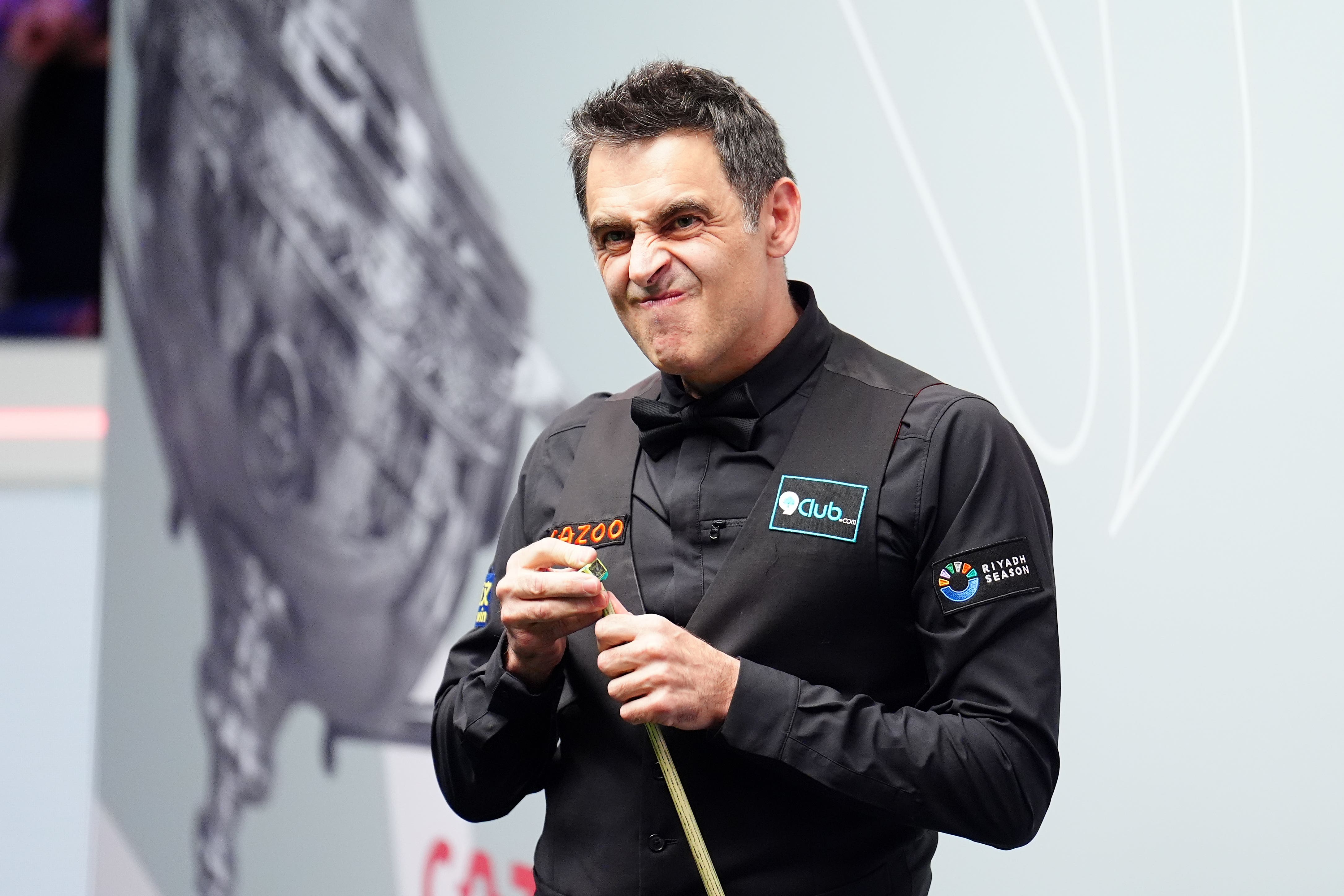 He Guoqiang knocked Ronnie O’Sullivan, pictured, out of the BetVictor English Open (Mike Egerton/PA)