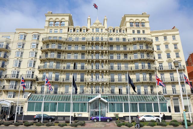 <p>A man is alleged to have touched a woman’s bottom at around midnight on Tuesday at The Grand Hotel in Brighton</p>