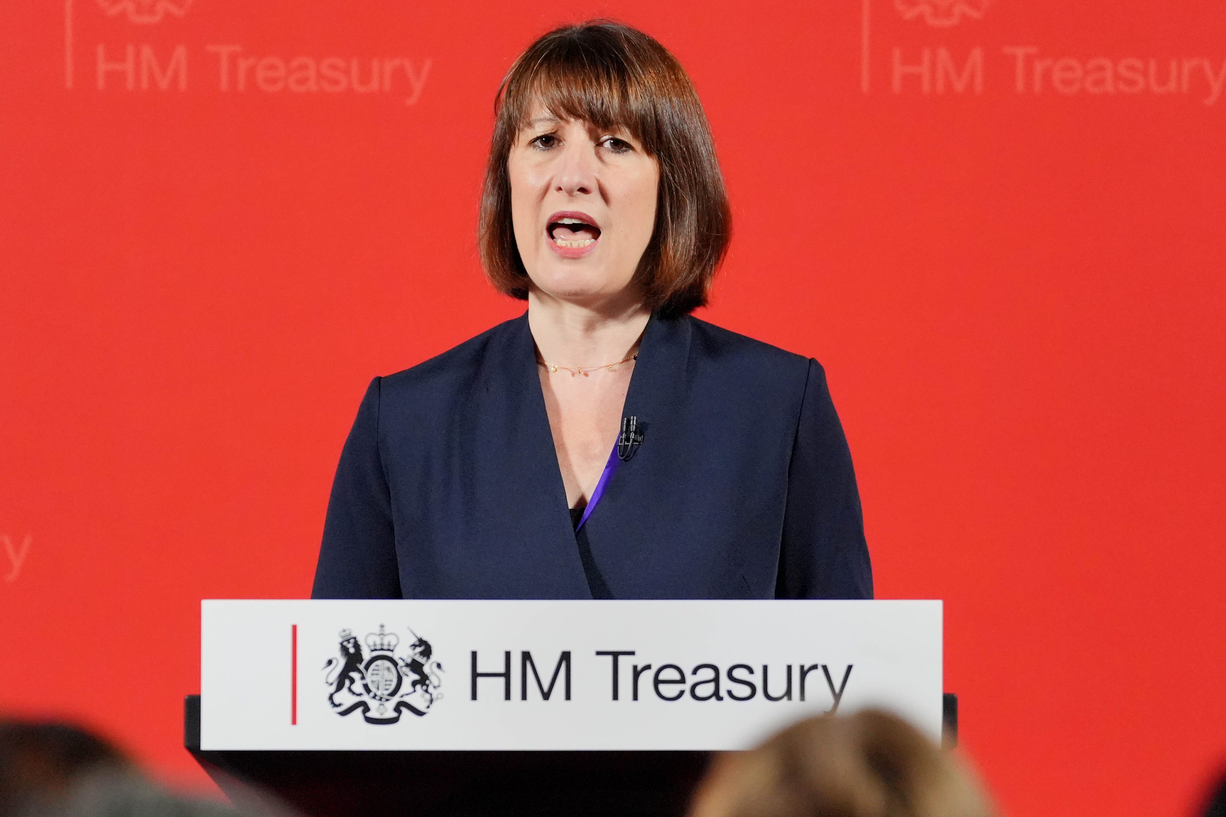 Chancellor Rachel Reeves hosted a reception in Number 11 Downing Street for female business leaders (Jonathan Brady/PA)