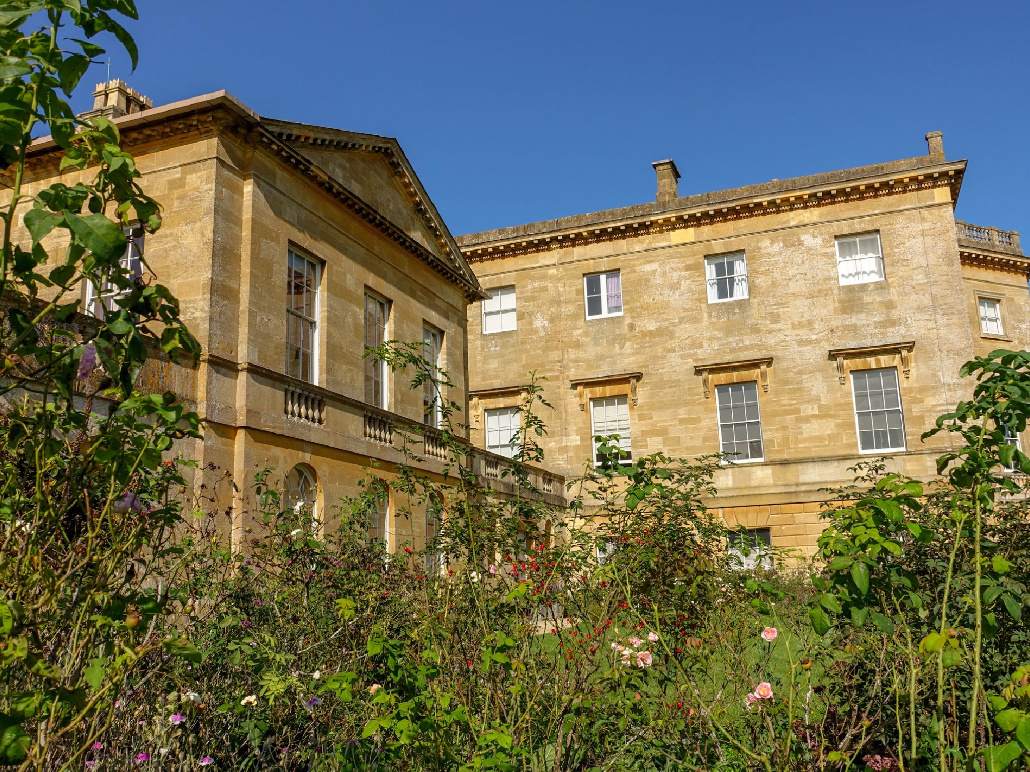 Basildon Park foi o local de filmagem da série de TV Downton Abbey