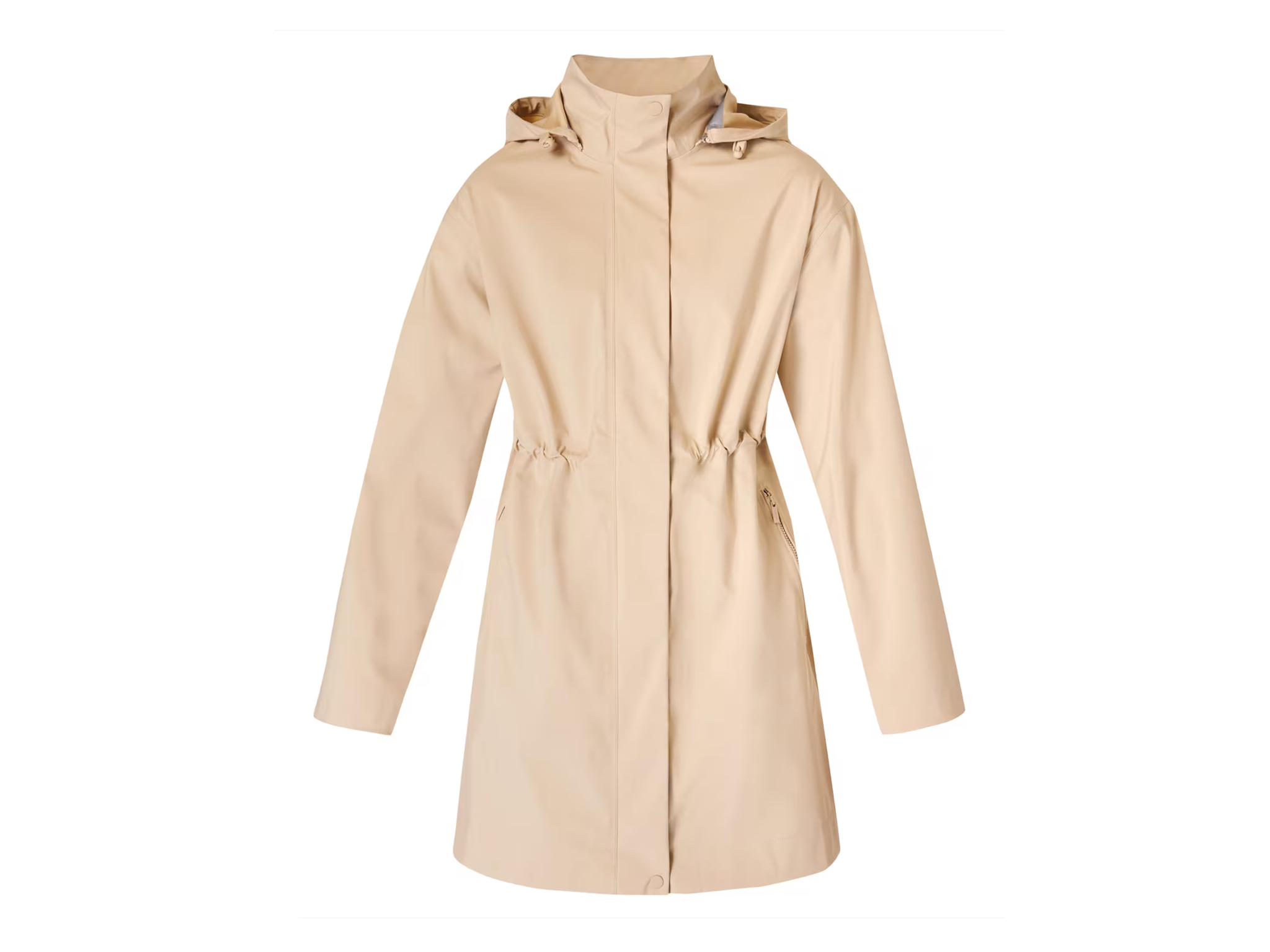 Tan raincoat womens on sale